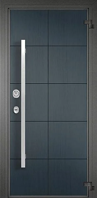 Входная дверь Czar-5 (МДФ Винорит / Массив дерева) - внешняя сторона