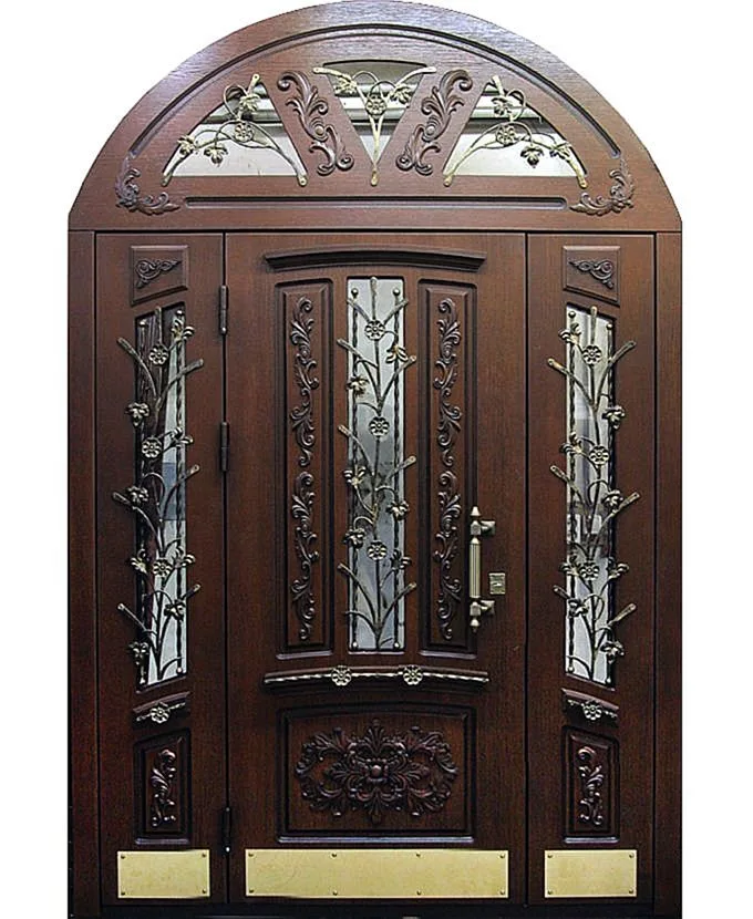 Входная дверь Massive-1 (Массив дерева) - внешняя сторона